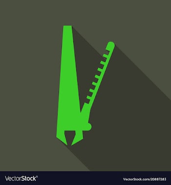 Hair straightening iron isolated on background vector image