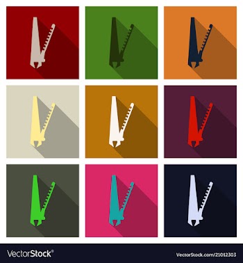 Hair straightening iron isolated on background vector image