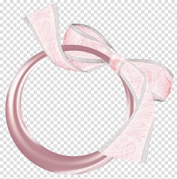 Hair tie Ribbon Headgear, Valentine's Day Ring transparent background PNG clipart