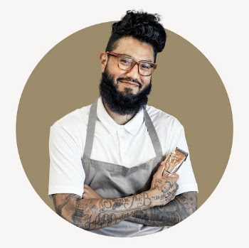 Hairdresser circle shape sticker, barber | Free PSD - rawpixel