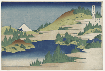 Hakone Lake in Sagami Province | Free Photo - rawpixel