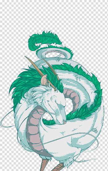 Haku Studio Ghibli Anime Dragon Fan art, Anime transparent background PNG clipart