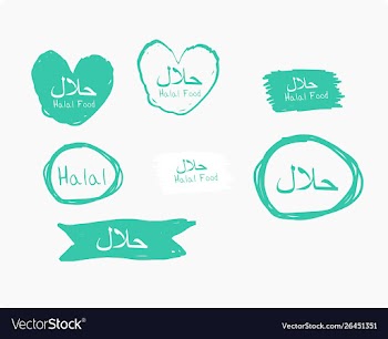 Halal vector image