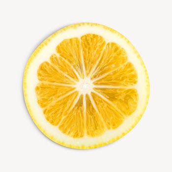 Half lemon fruit collage element | Free PSD - rawpixel