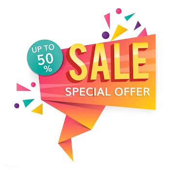 Half price sale sign | Free stock vector - 584693