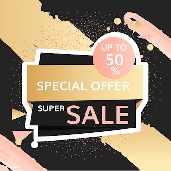 Half price sale sign | Free stock vector - 584719