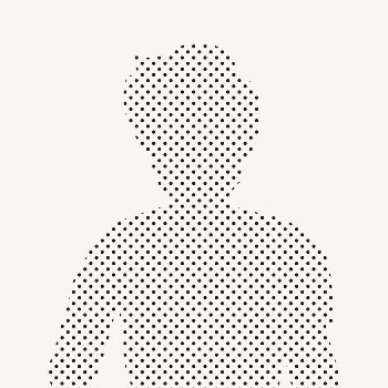 Half-tone man silhouette collage element | Free Vector - rawpixel