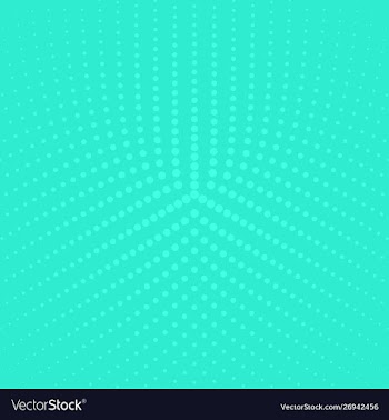 Halftone abstract circular dot pattern background vector image