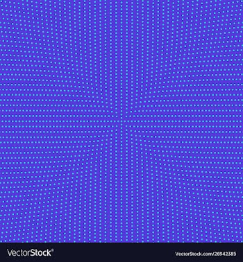 Halftone abstract color retro dot pattern vector image