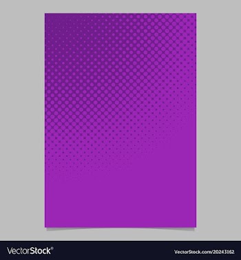 Halftone circle background pattern flyer template vector image