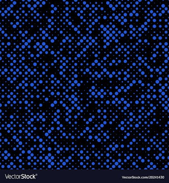 Halftone circle pattern background design vector image