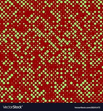 Halftone circle pattern background design vector image