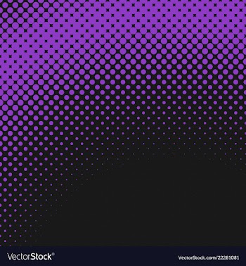Halftone circle pattern background design vector image