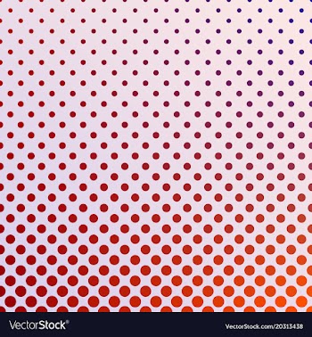 Halftone circle pattern background - gradient vector image