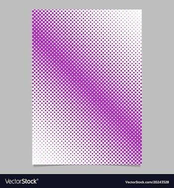 Halftone circle pattern background poster design vector image