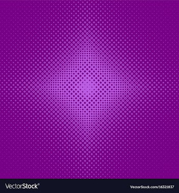 Halftone circle pattern background vector image