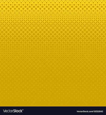 Halftone circle pattern background vector image