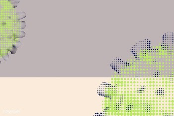 Halftone coronavirus background vector | Free  vector - 2309214