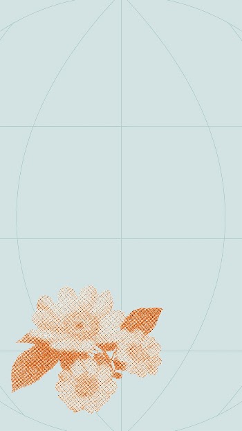 Halftone daisy mobile wallpaper, retro | Free Photo - rawpixel