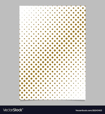 Halftone diagonal square background pattern vector image