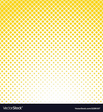 Halftone diagonal square background pattern vector image