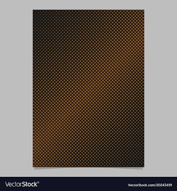 Halftone diagonal square pattern background page vector image