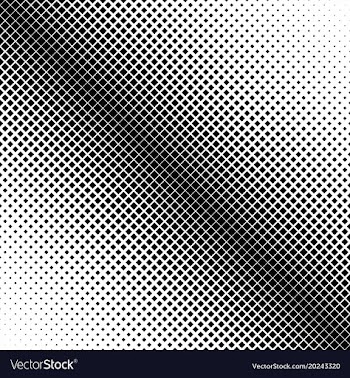 Halftone diagonal square pattern background vector image