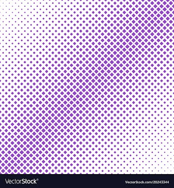 Halftone diagonal square pattern background vector image