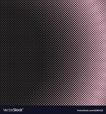 Halftone diagonal square pattern background vector image