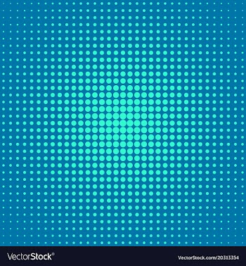 Halftone dot background pattern template - graphic vector image