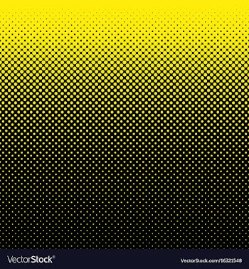 Halftone dot pattern background - from circles in vector image