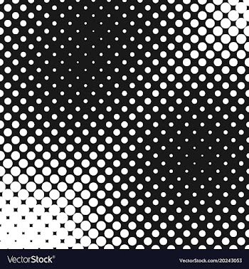Halftone dot pattern background template - graphic vector image