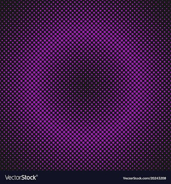 Halftone dot pattern background template vector image