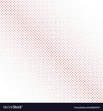 Halftone dot pattern background template vector image