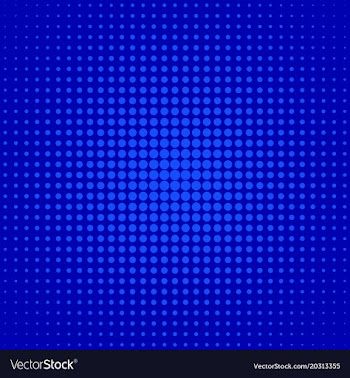 Halftone dot pattern background template vector image