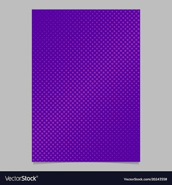 Halftone dot pattern brochure background design vector image
