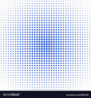 Halftone dotted background pattern design vector image