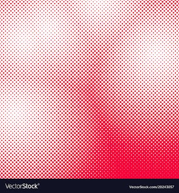 Halftone dotted background pattern template vector image