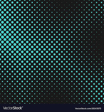 Halftone dotted pattern background design vector image