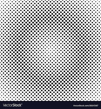 Halftone dotted pattern background design vector image