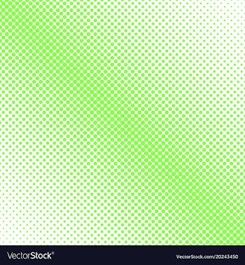 Halftone dotted pattern background design vector image