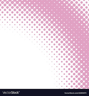 Halftone dotted pattern background design vector image