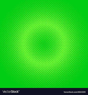 Halftone dotted pattern background template vector image