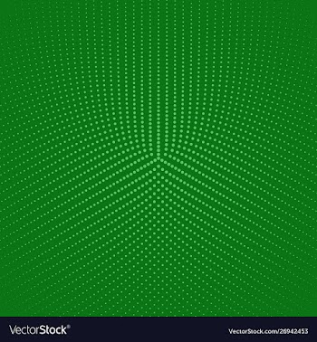 Halftone geometric abstract round dot pattern vector image