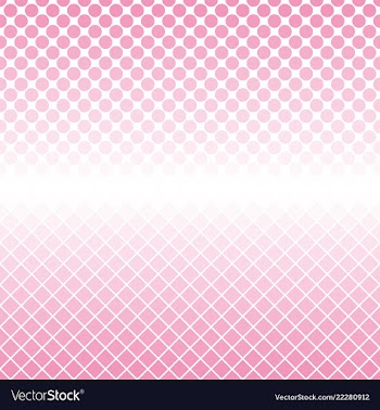Halftone geometric circle and square pattern vector image