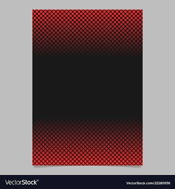 Halftone geometric circle and square pattern vector image