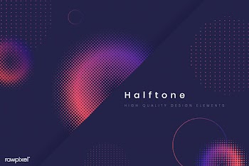 Halftone gradient background | Free stock vector - 591644