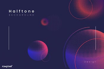 Halftone gradient background | Free stock vector - 591648