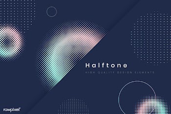Halftone gradient background | Free stock vector - 591652