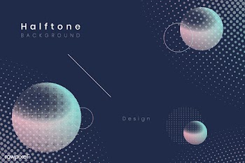 Halftone gradient background | Free stock vector - 591656